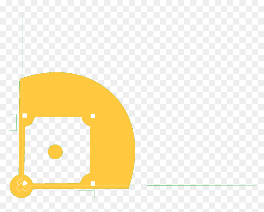 Circle, HD Png Download - baseball diamond png