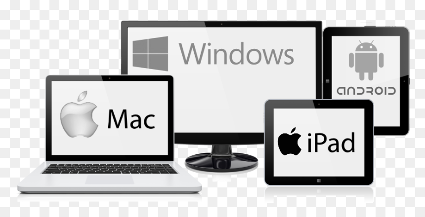 Com On Ipad, Tablets, Pc, Mac, And Android Through - Pc & Mac Laptop, HD Png Download - mac laptop png