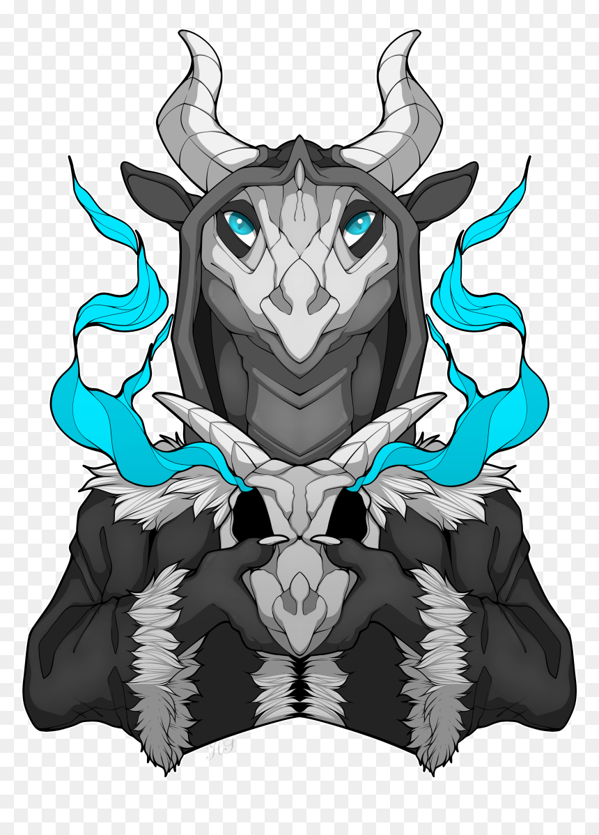 Dragon Necromancer - Necromancy, HD Png Download - png dragon