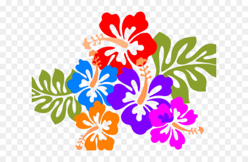 Dancing Clipart Luau - Hibiscus Clip Art, HD Png Download - luau png