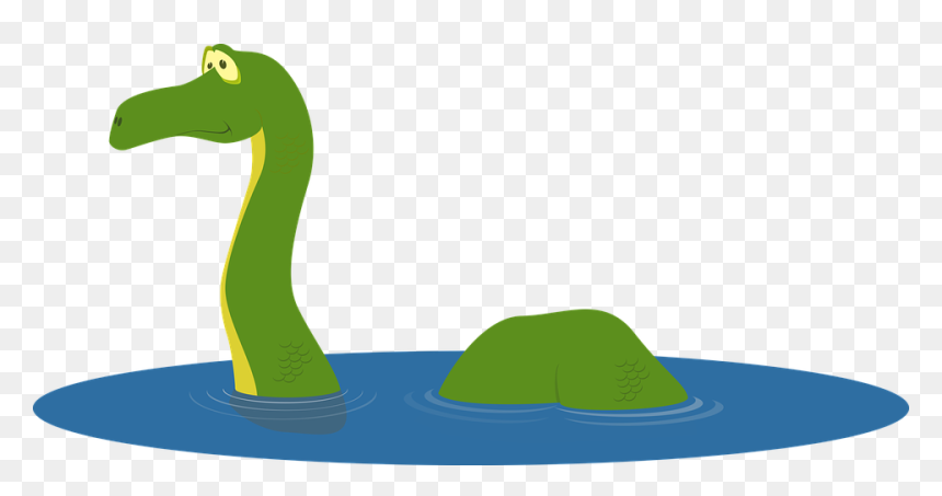 Loch Ness Monster Cartoon Cut - Loch Ness Monster Cartoon Png, Transparent Png - loch ness monster png