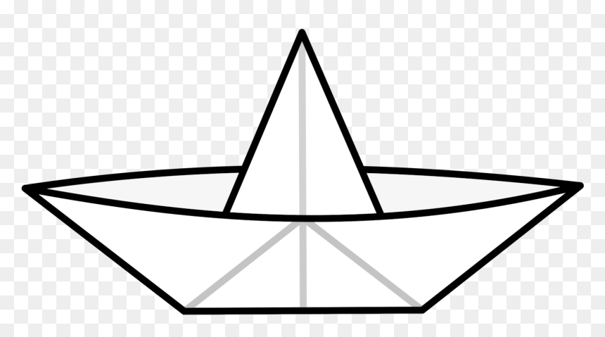 Row Boat Clipart Paper Boat - Paper Boat Clip Art, HD Png Download - row boat png