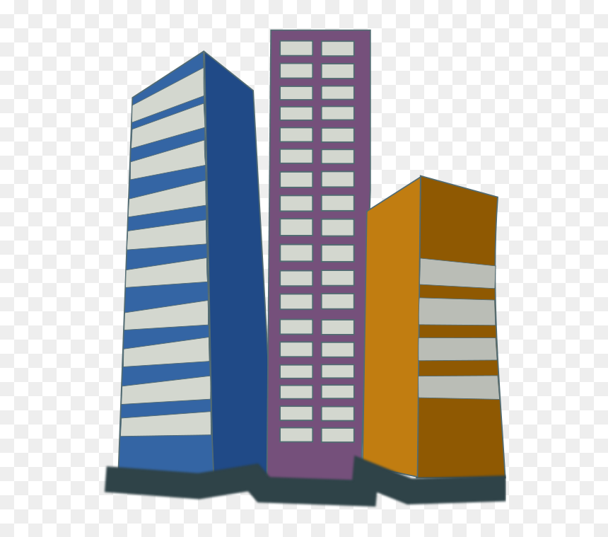 This Graphics Is Real Estate Icon About Building, City, - La Estela De Luz, HD Png Download - city building png