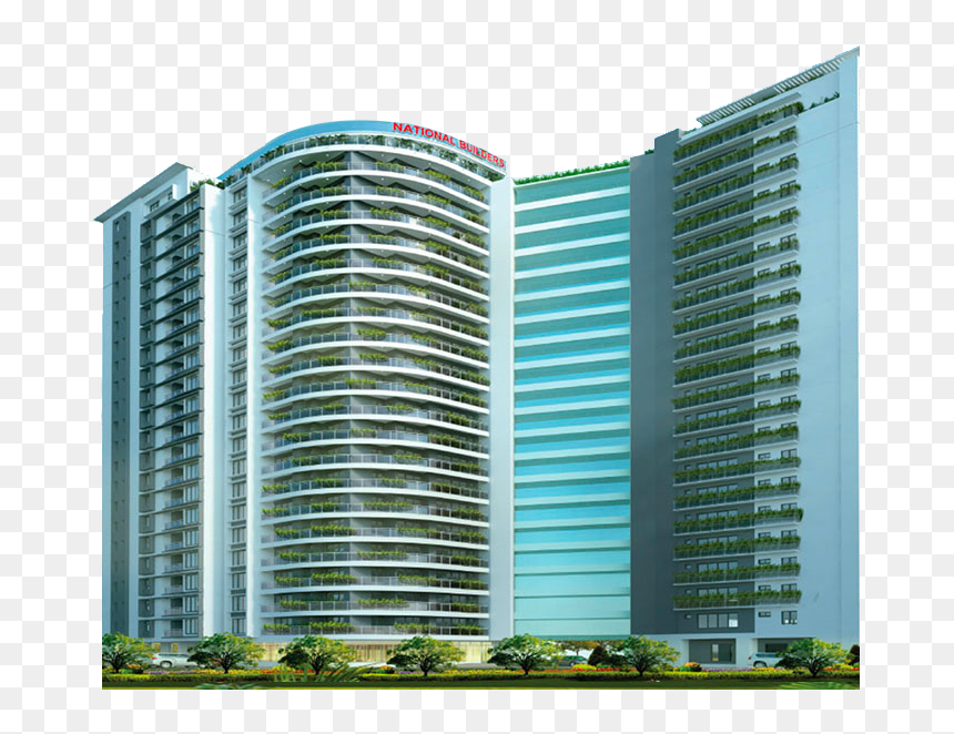 Tower Block, HD Png Download - city building png