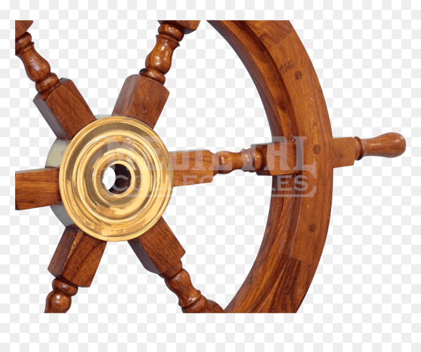 India Overseas Trading Sh8763 - Ship's Wheel, HD Png Download - ship wheel png