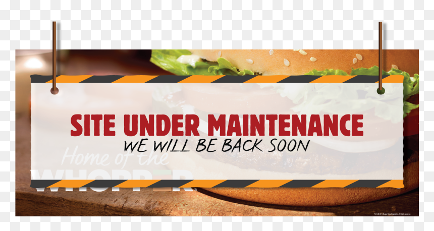 Transparent Burger King Png - Banner, Png Download - burger king png