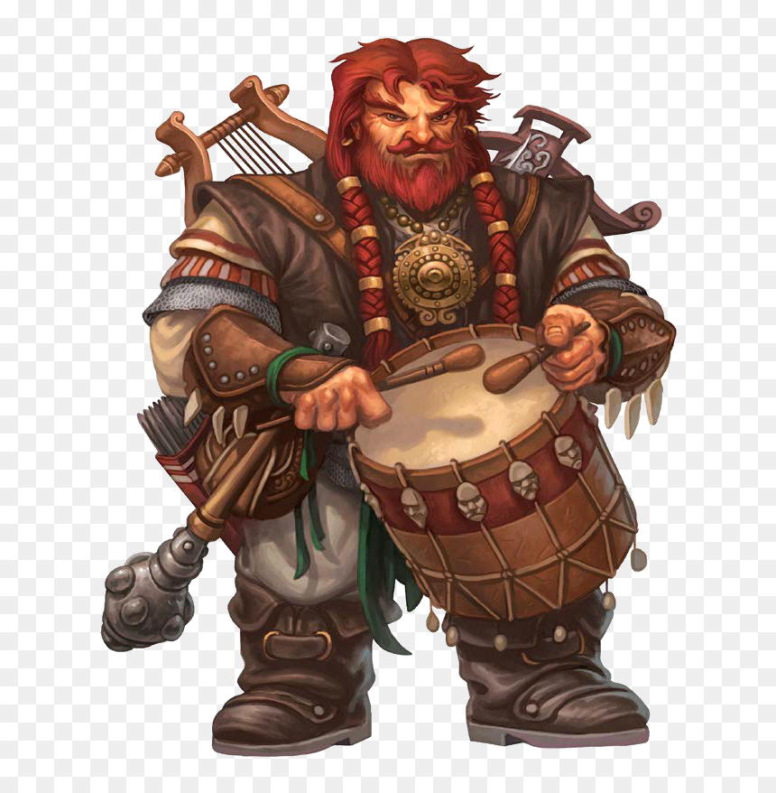 D&d Fantasy Military Ranks, HD Png Download - dwarf png