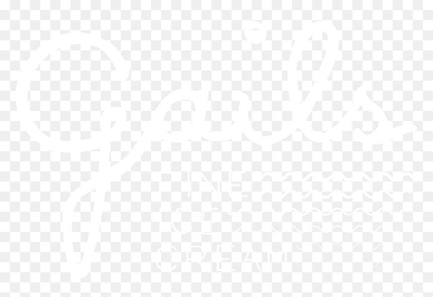 Gails Fine Ice Cream - Johns Hopkins Logo White, HD Png Download - squiggle png