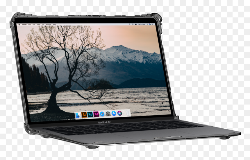 Urban Armor Gear Launches A 2018 Macbook Air Case - Rugged Macbook Pro 13 Case, HD Png Download - mac laptop png