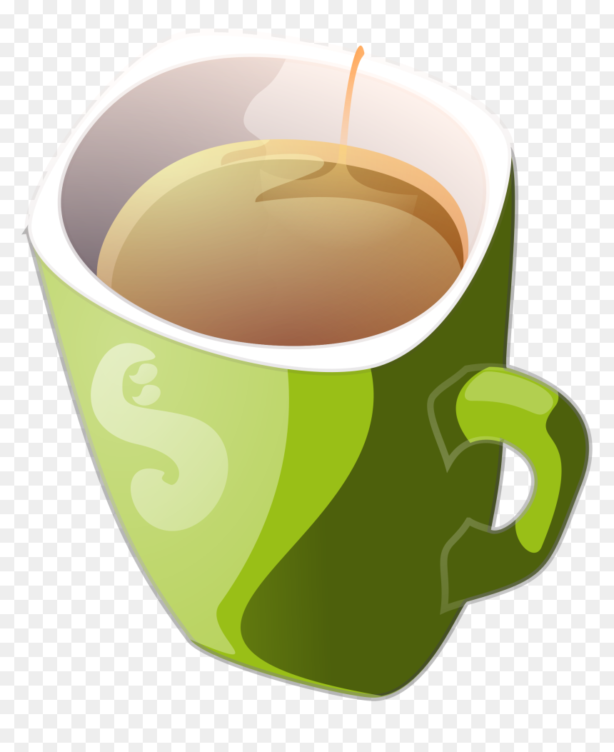 Green Mug Of Tea Clip Arts - Tea Clipart, HD Png Download - green tea png