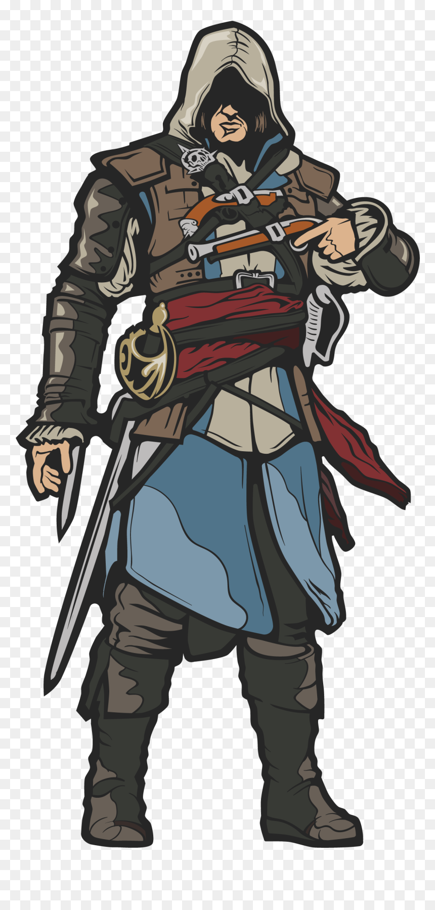 Illustration, HD Png Download - assassins creed png
