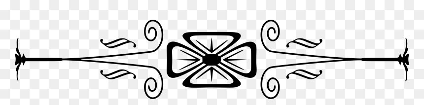 This Free Icons Png Design Of Decorative Divider - Line Art, Transparent Png - decorative line divider png