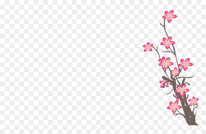Sakura Transparent Background, HD Png Download - sakura flower png