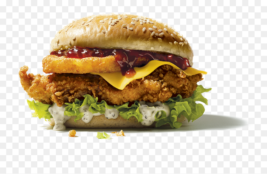 Kfc Burger Png Pic - Kfc Christmas Burger, Transparent Png - kfc png