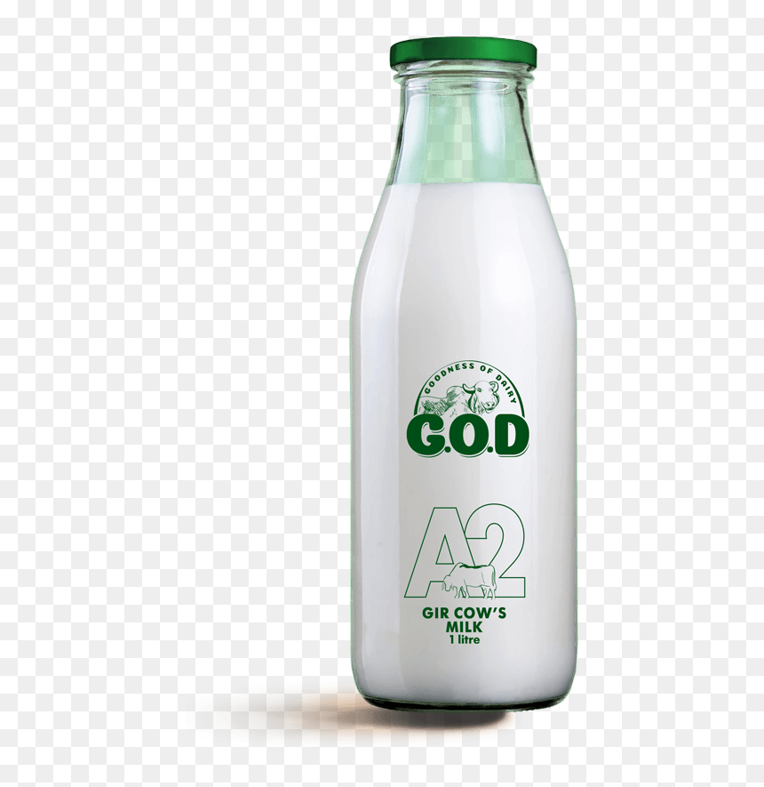 Transparent Milk Bottle Png - Glass Bottle, Png Download - milk jug png