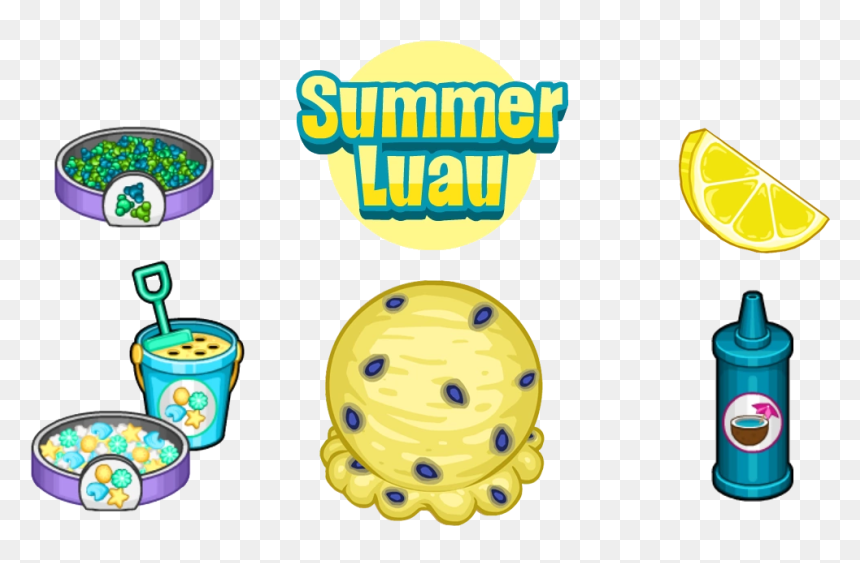 Summer Luau Ingredients - Summer Luau, HD Png Download - luau png