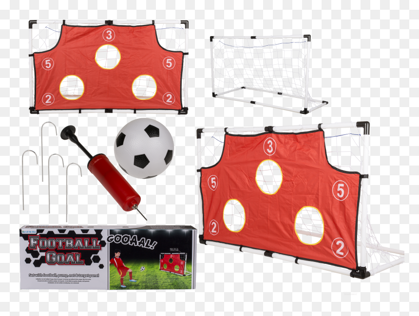Soccer Ball, HD Png Download - soccer goal png