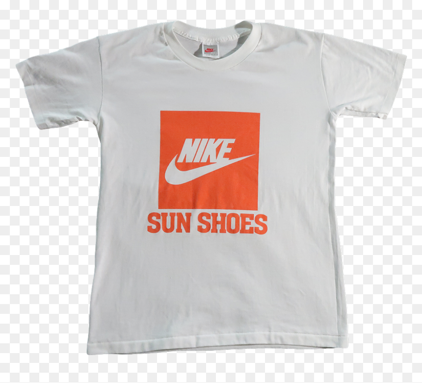Nike Sun Shoes White T Shirt Small - Nike Air Max, HD Png Download - white tshirt png