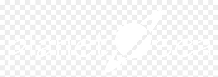 Planet Sea Logo White, HD Png Download - sea png