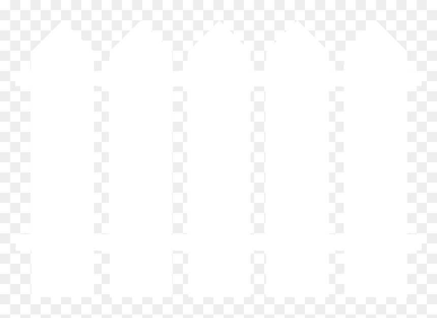 Picket Fence, HD Png Download - white picket fence png
