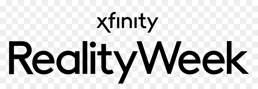 Reality Week Logo Black - Xfinity Reality Week, HD Png Download - black oval png