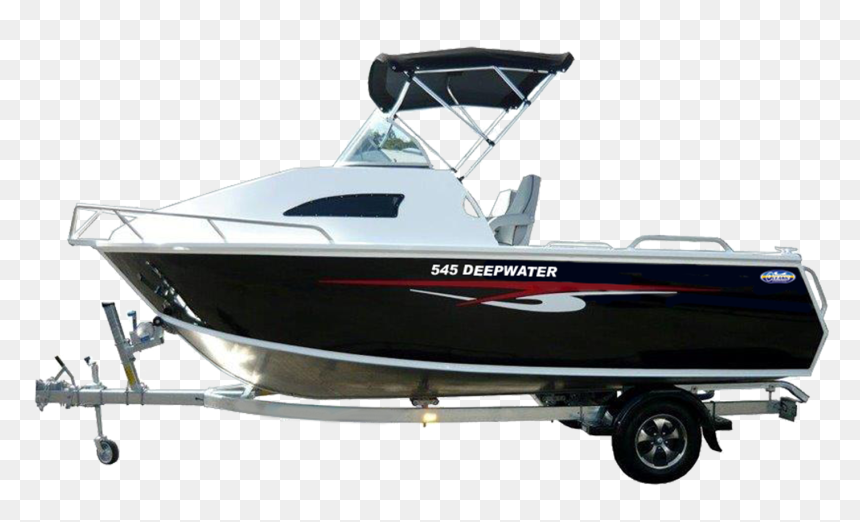 Oceanic"s New Range Of Boat And Trailer Packages Combine - Boat On Trailer Png, Transparent Png - row boat png