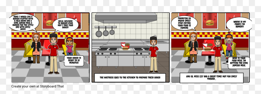 Cartoon, HD Png Download - burger king png