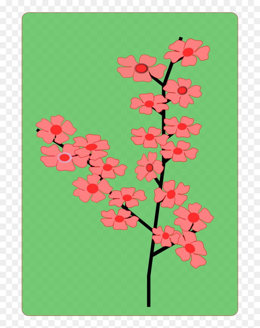 Sakura Flower Svg Clip Arts - Sakura Flower, HD Png Download - sakura flower png