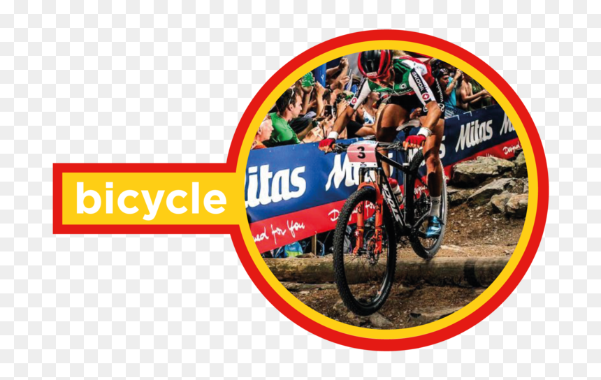 Bicycle - Hybrid Bicycle, HD Png Download - mountain bike png