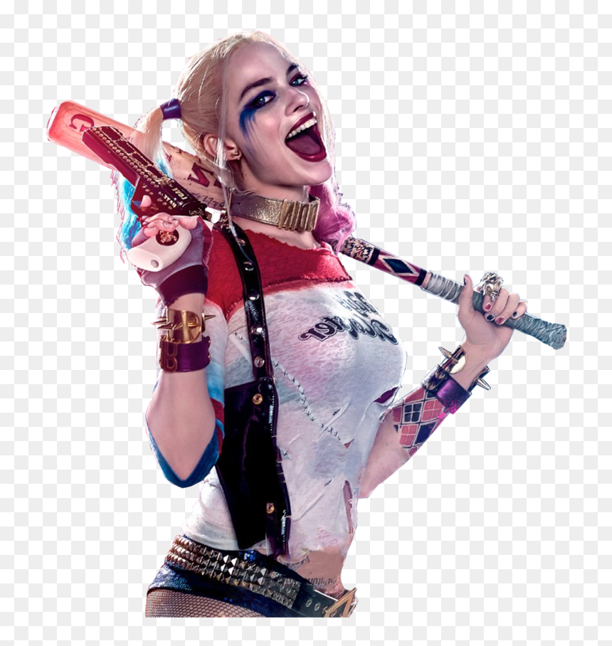 Harley Quinn Png Hd - Harley Quinn Margot Robbie Png, Transparent Png - margot robbie png