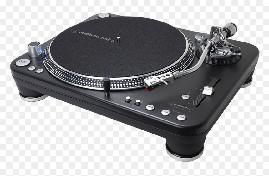 Transparent Dj Turntables Png - Audio Technica Lp1240, Png Download - turntables png