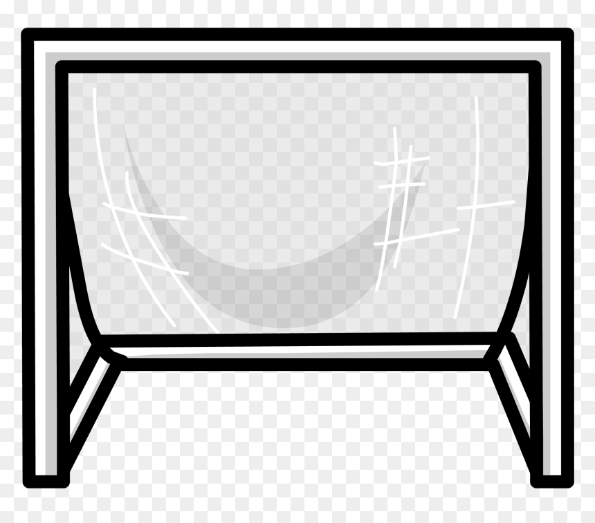 Club Penguin Rewritten Wiki - Soccer Goal, HD Png Download - soccer goal png