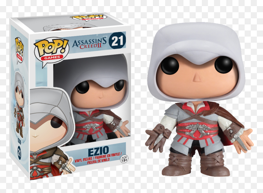 Ezio - Funko Pop Assassins Creed Ezio, HD Png Download - assassins creed png