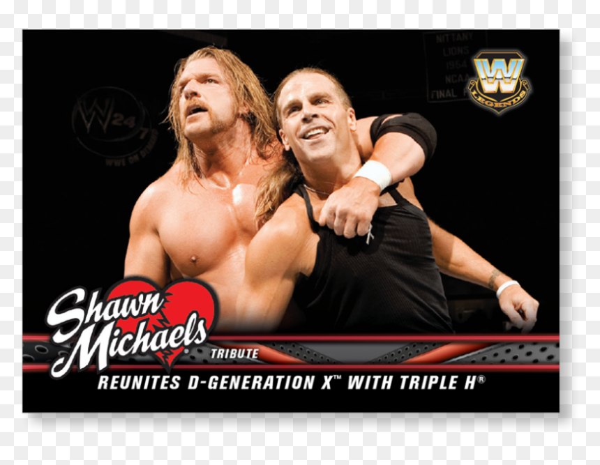 Official Wwe Shawn Michaels Soft Gel Case , Png Download - Triple H And Shawn Michael, Transparent Png - shawn michaels png