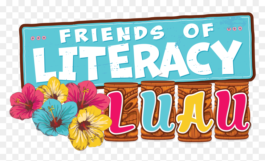 Literacy Luau Final - Literacy Luau, HD Png Download - luau png