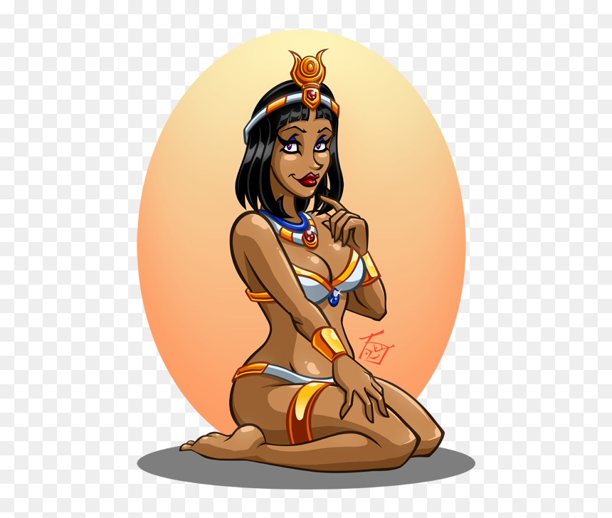 Sexy Cartoon Egypt Girl , Png Download - Sexy Cartoon Girl Png, Transparent Png - sexy girls png
