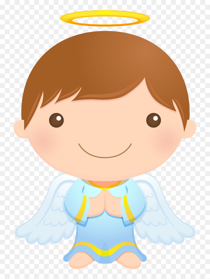 Cherub Angel First Communion Clip Art - Baby Boy Angel Png, Transparent Png - baby boy png