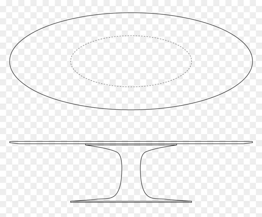 Circle, HD Png Download - black oval png
