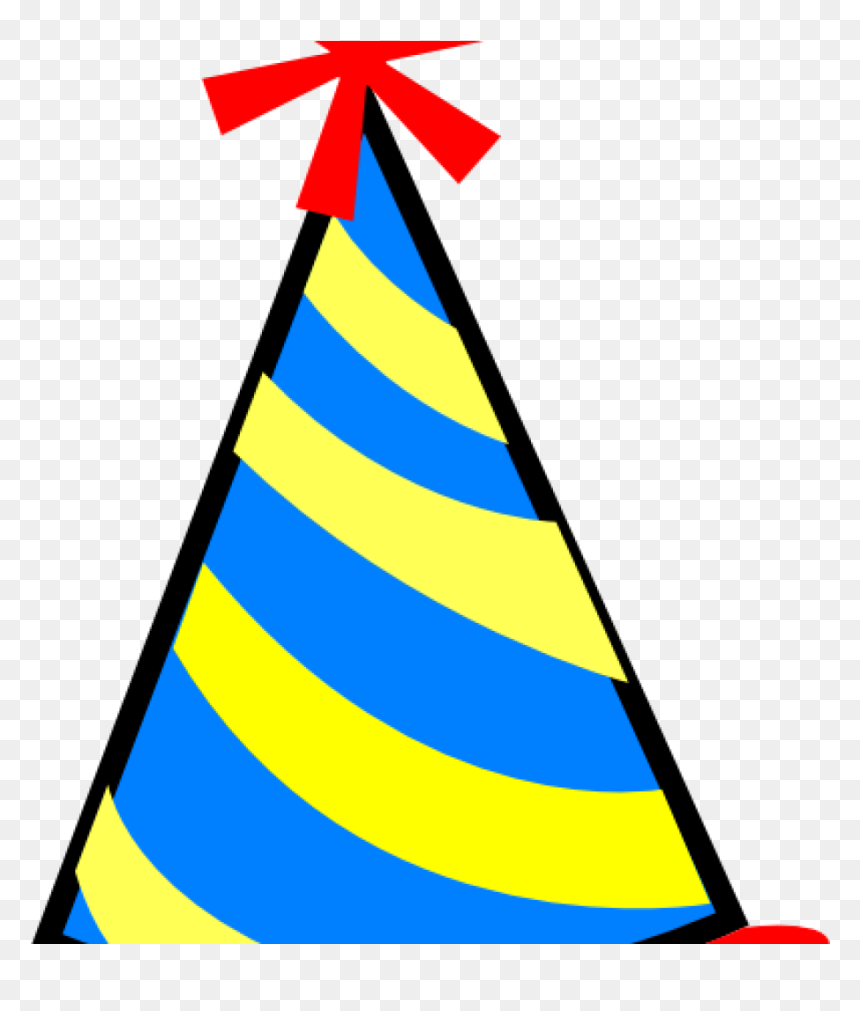 Party Hat Clipart Lion Clipart Hatenylo - Transparent Background Birthday Clipart, HD Png Download - birthday hat transparent png