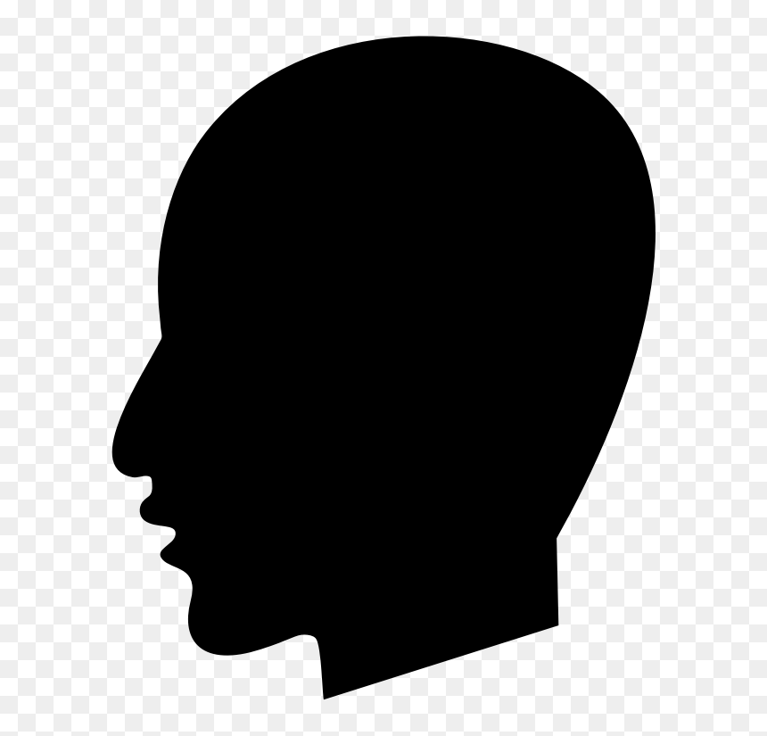 Man Head Silhouette - Boston Manufacturing Company, HD Png Download - head silhouette png