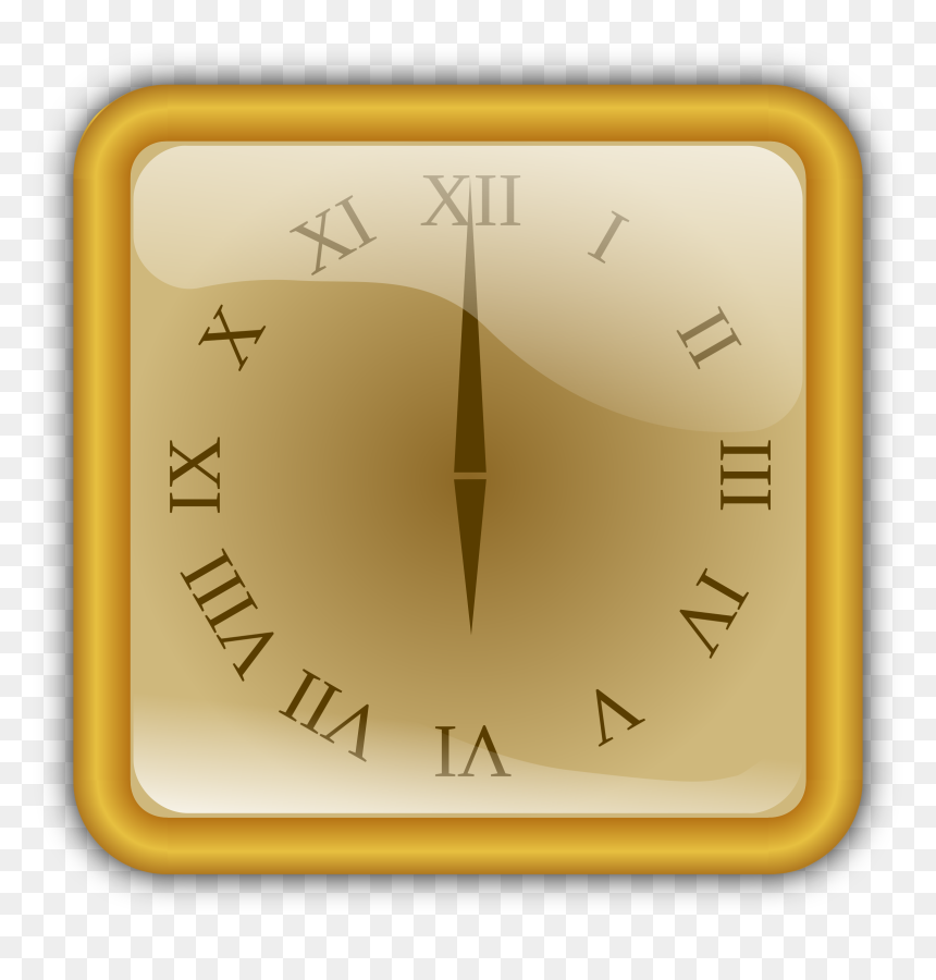 Squared Clip Arts - Musée D'orsay, HD Png Download - clock clipart png