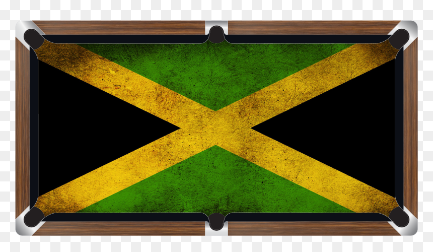 Jamaican Flag Custom Made Printed Pool Snooker Billiard - Graffiti Wildstyle, HD Png Download - jamaica flag png