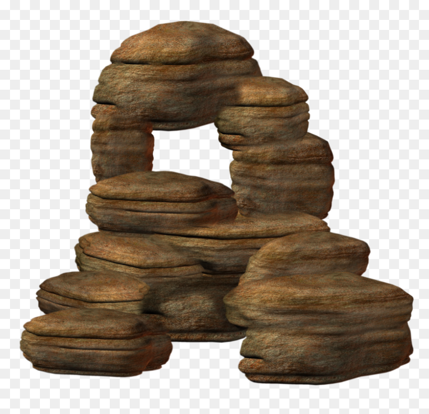 6 Png - Clip Art, Transparent Png - stone rock png