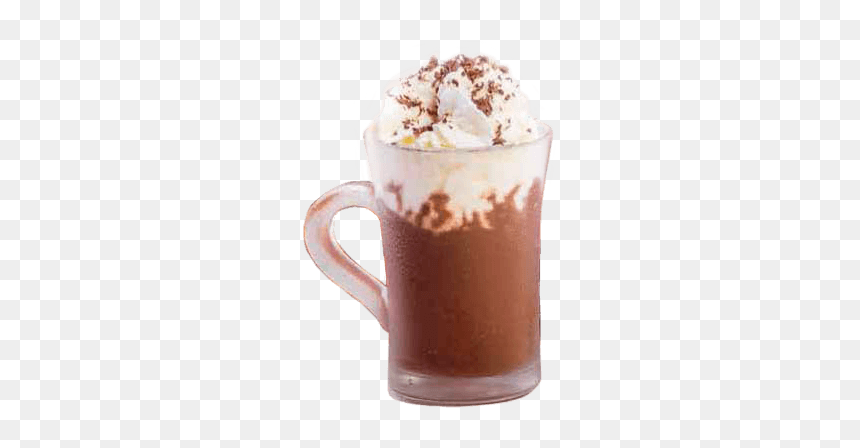 Chocolate Supreme With Freshly Whipped Cream - Floats, HD Png Download - hot cocoa png