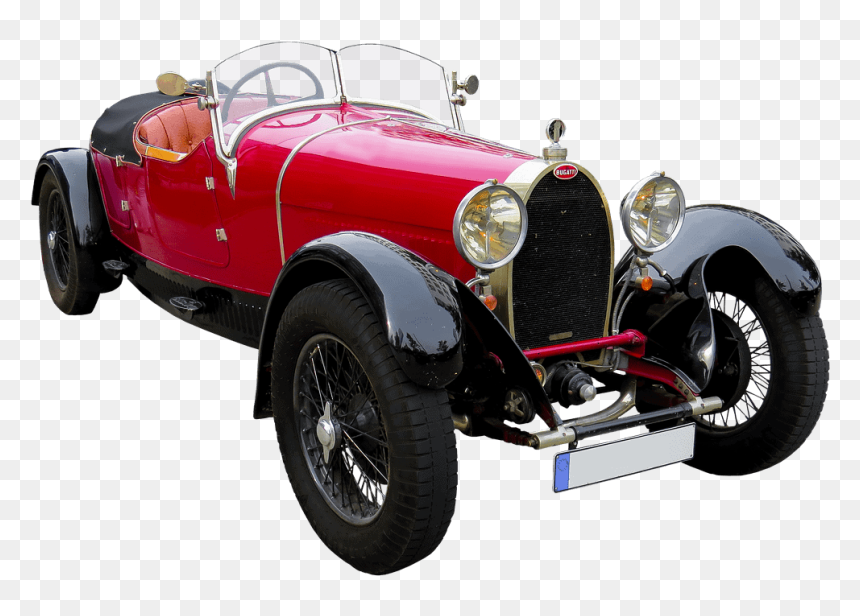 Bugatti - Antique Car, HD Png Download - bugatti png