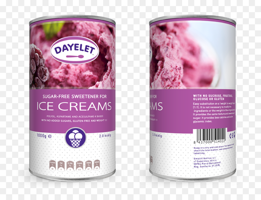 Dayelet Ice Creams - Azúcar Invertida Comprar, HD Png Download - ice texture png