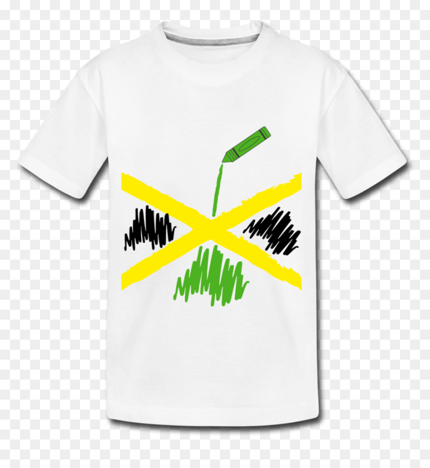 T-shirt, HD Png Download - jamaica flag png