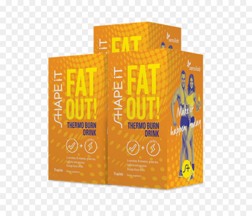 Fat Out Thermo Burn Drink 1 2 Free - Book Cover, HD Png Download - burned paper png