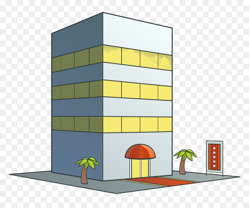 Mostly Buildings This Time, Courtesy Of Illustrator - Architecture, HD Png Download - autoshoppng