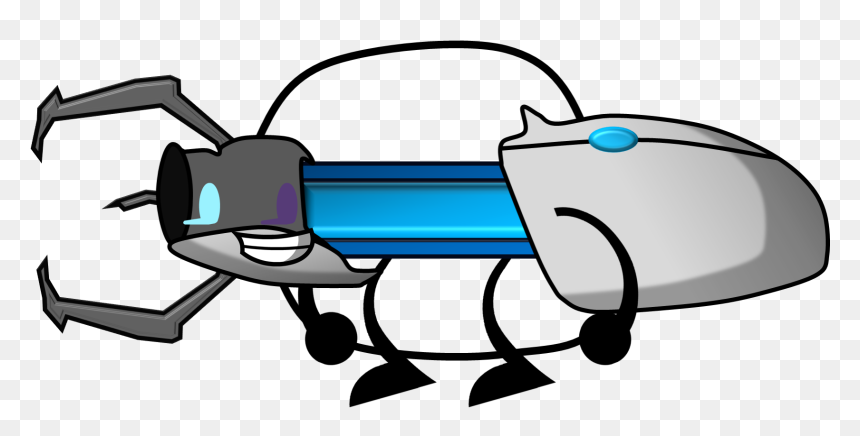 Portal Gun Cliparts - Portal 2 Portal Gun Png, Transparent Png - cartoon gun png